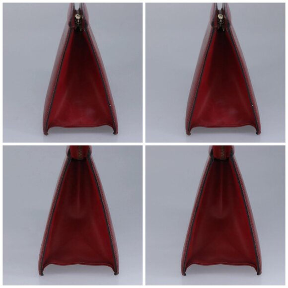 LOUIS VUITTON Epi Trousse Crete Clutch Bag Red M48407 LV Auth 99072 - Picture 16 of 16